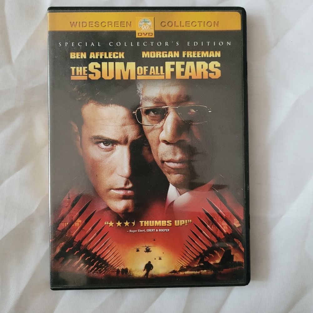 The Sum of All Fears DVD